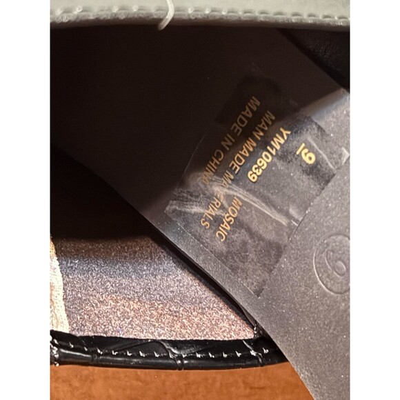 Cape Robbin Mosaic Rhinestone Open Toe Skinny High Heels Size 9 - NEW - Picture 5 of 6